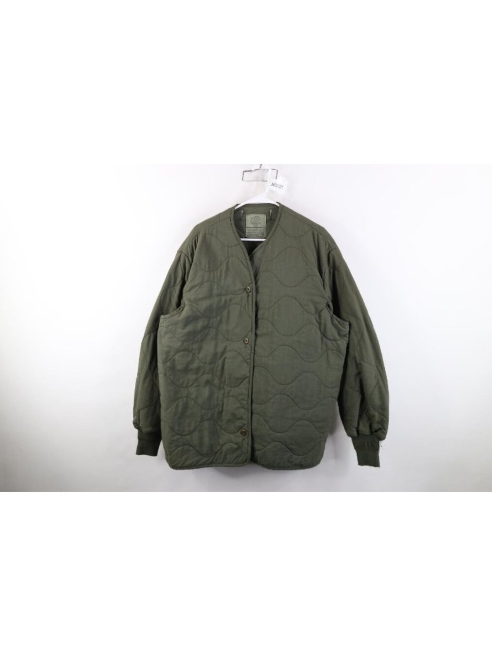 Vintage Y2K 2005 Woolrich USGI Mens Large Long Quilted Aircrew Jacket Liner USA
